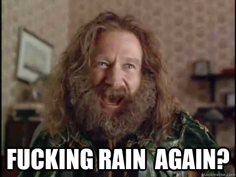  FUcking Rain  Again?  Jumanji