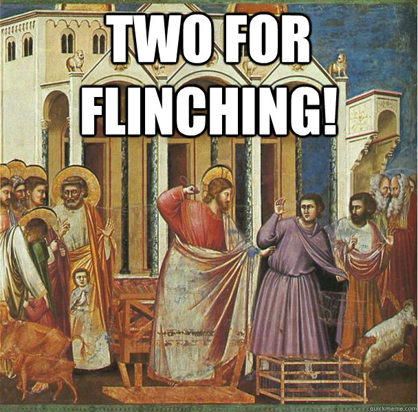 two for flinching! - two for flinching!  Misc