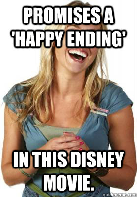 Promises a 'happy ending' in this disney movie.   Friend Zone Fiona