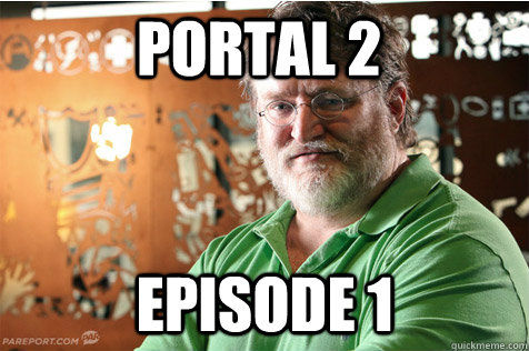 Portal 2 episode 1  Good Guy Gabe