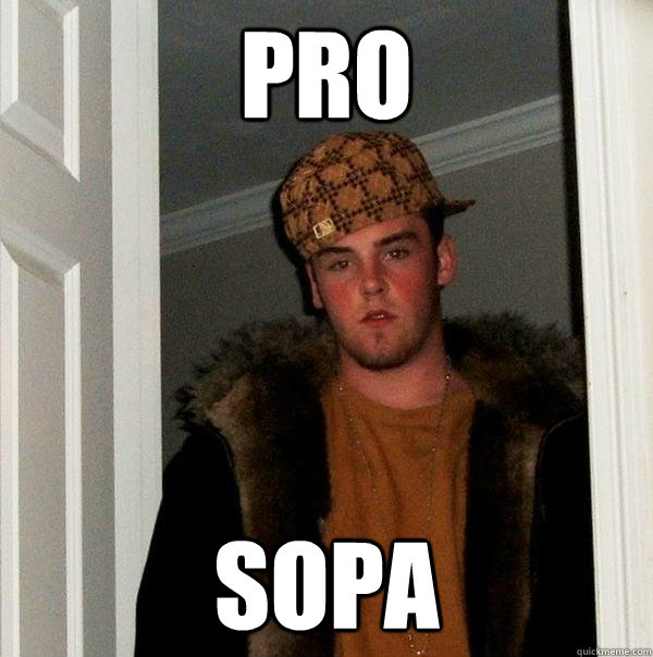 Pro  SOPA - Pro  SOPA  Scumbag Steve