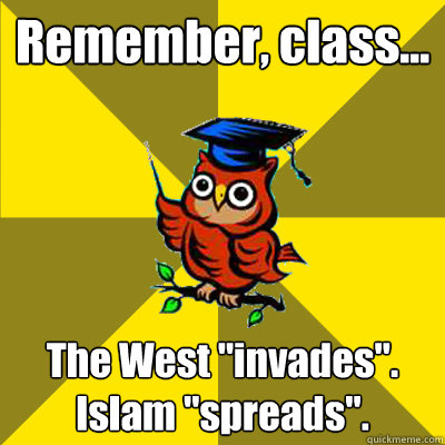 Remember, class... The West 