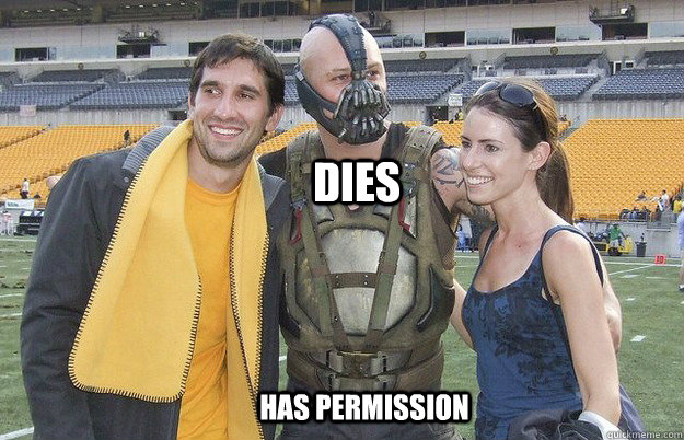 Dies has permission  Good Guy Bane