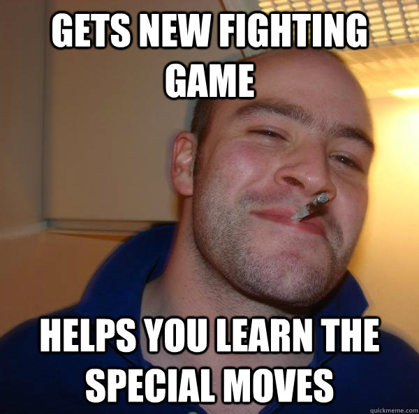 Gets new fighting game helps you learn the special moves - Gets new fighting game helps you learn the special moves  Misc