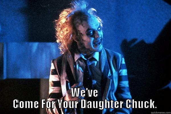 We've Come For Your Daughter -  WE'VE COME FOR YOUR DAUGHTER CHUCK. Misc