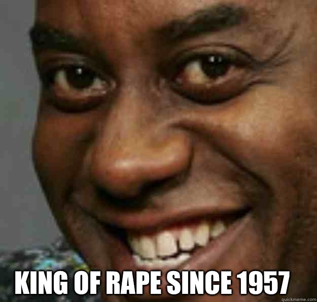 King of rape since 1957   Ainsley Harriott