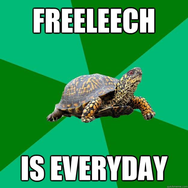 Freeleech Is everyday - Freeleech Is everyday  Torrenting Turtle