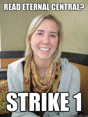 read Eternal Central? STRIKE 1  ALYSSA BEREZNAK