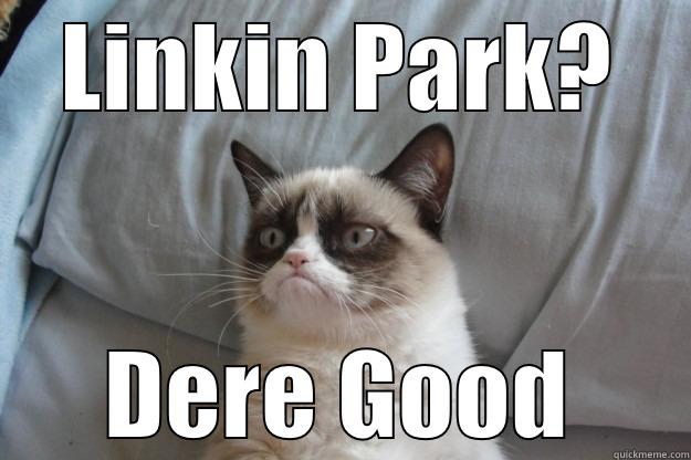 LINKIN PARK? DERE GOOD Grumpy Cat