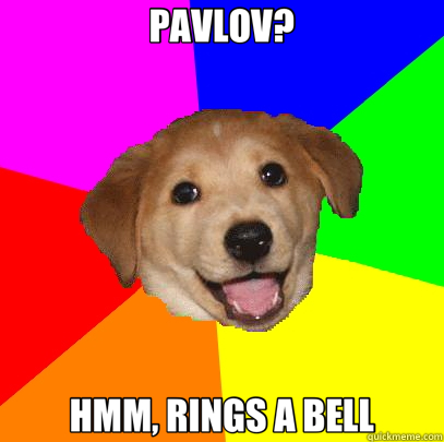 PAVLOV? HMM, RINGS A BELL  Advice Dog