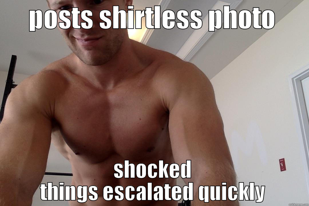 spencey boo - POSTS SHIRTLESS PHOTO SHOCKED THINGS ESCALATED QUICKLY Misc
