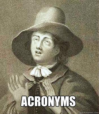  ACRONYMS  Quaker Problems