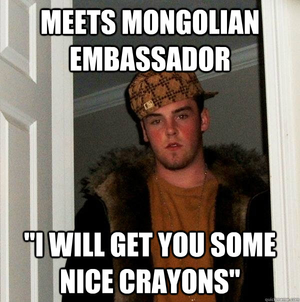 Meets Mongolian embassador 