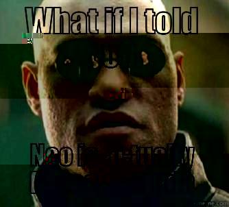 WHAT IF I TOLD YOU NEO IS ACTUALLY PASCALE BANDA Matrix Morpheus