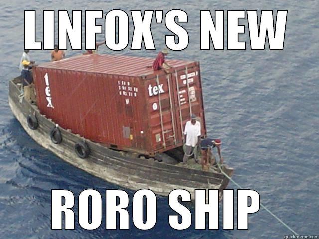 LINFOX'S NEW RORO SHIP Misc