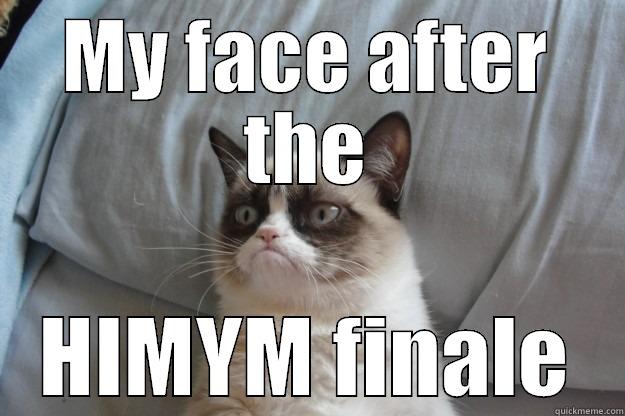 MY FACE AFTER THE HIMYM FINALE Grumpy Cat