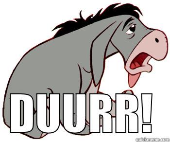 dur eeyore -  DUURR! Misc