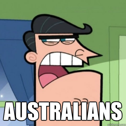  Australians  -  Australians   Blame it on Dinkleberg