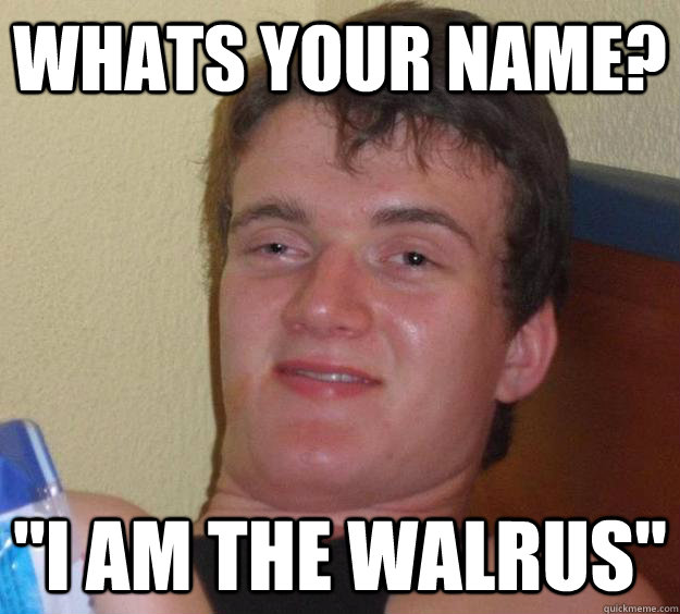 Whats your name? 