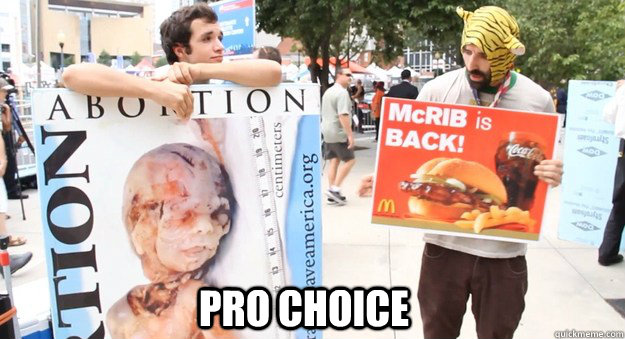 Pro Choice  McRib Is Back