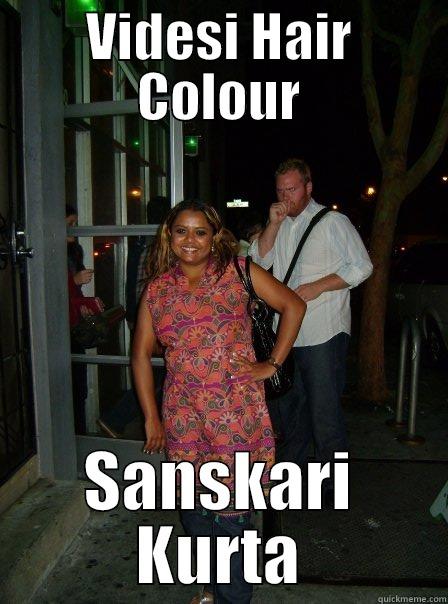 VIDESI HAIR COLOUR SANSKARI KURTA Misc