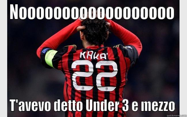 Kaka boh - NOOOOOOOOOOOOOOOOOO T'AVEVO DETTO UNDER 3 E MEZZO Misc