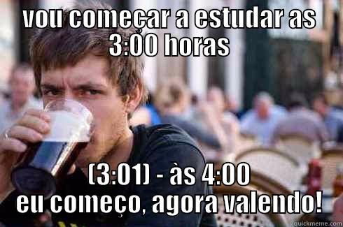 VOU COMEÇAR A ESTUDAR AS 3:00 HORAS (3:01) - ÀS 4:00 EU COMEÇO, AGORA VALENDO! Lazy College Senior