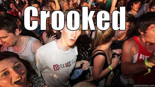 YOLO TOP - CROOKED  Sudden Clarity Clarence