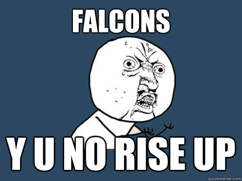 falcons y u no rise up - falcons y u no rise up  Y U No