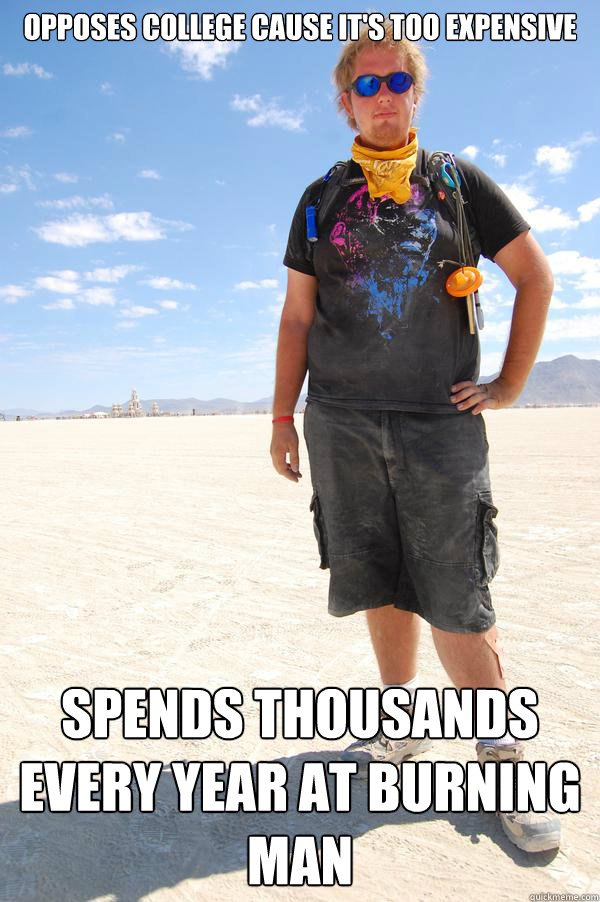 Burning Man Bro memes quickmeme