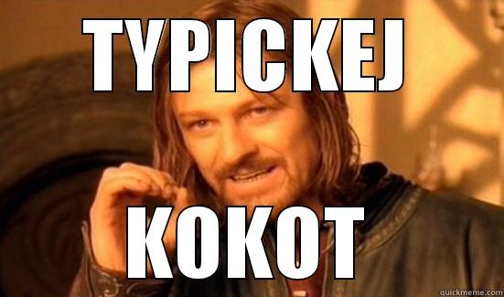 TYPICKEJ KOKOT Boromir