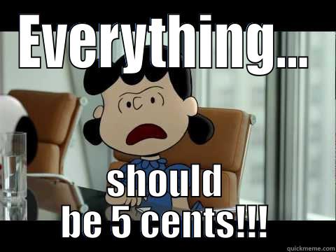 EVERYTHING... SHOULD BE 5 CENTS!!! Misc