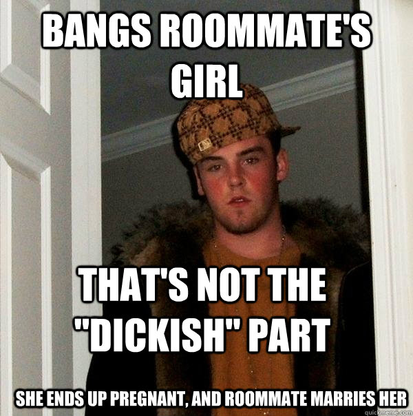 Bangs roommate's girl That's not the 