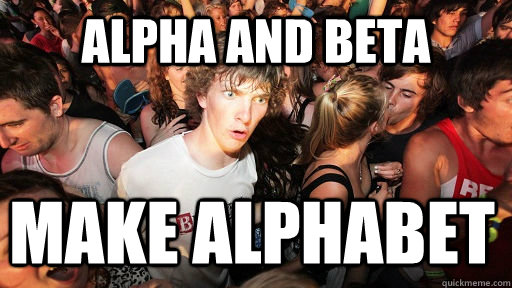 Alpha and Beta make Alphabet - Alpha and Beta make Alphabet  Sudden Clarity Clarence