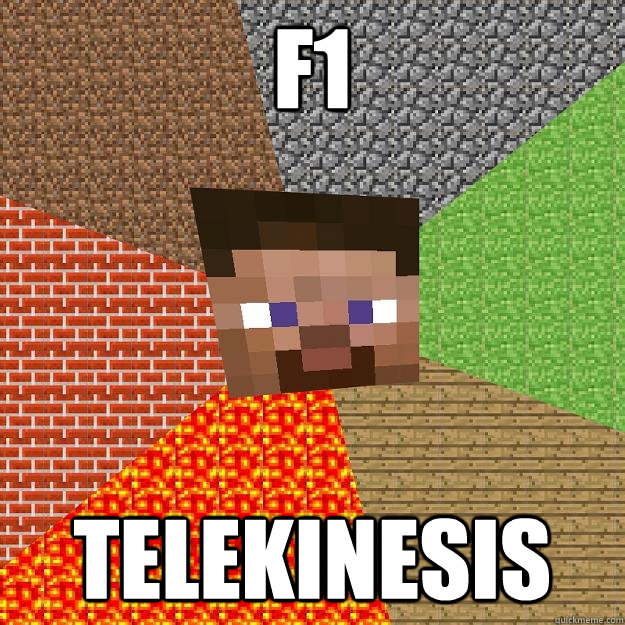 F1 Telekinesis - F1 Telekinesis  Minecraft