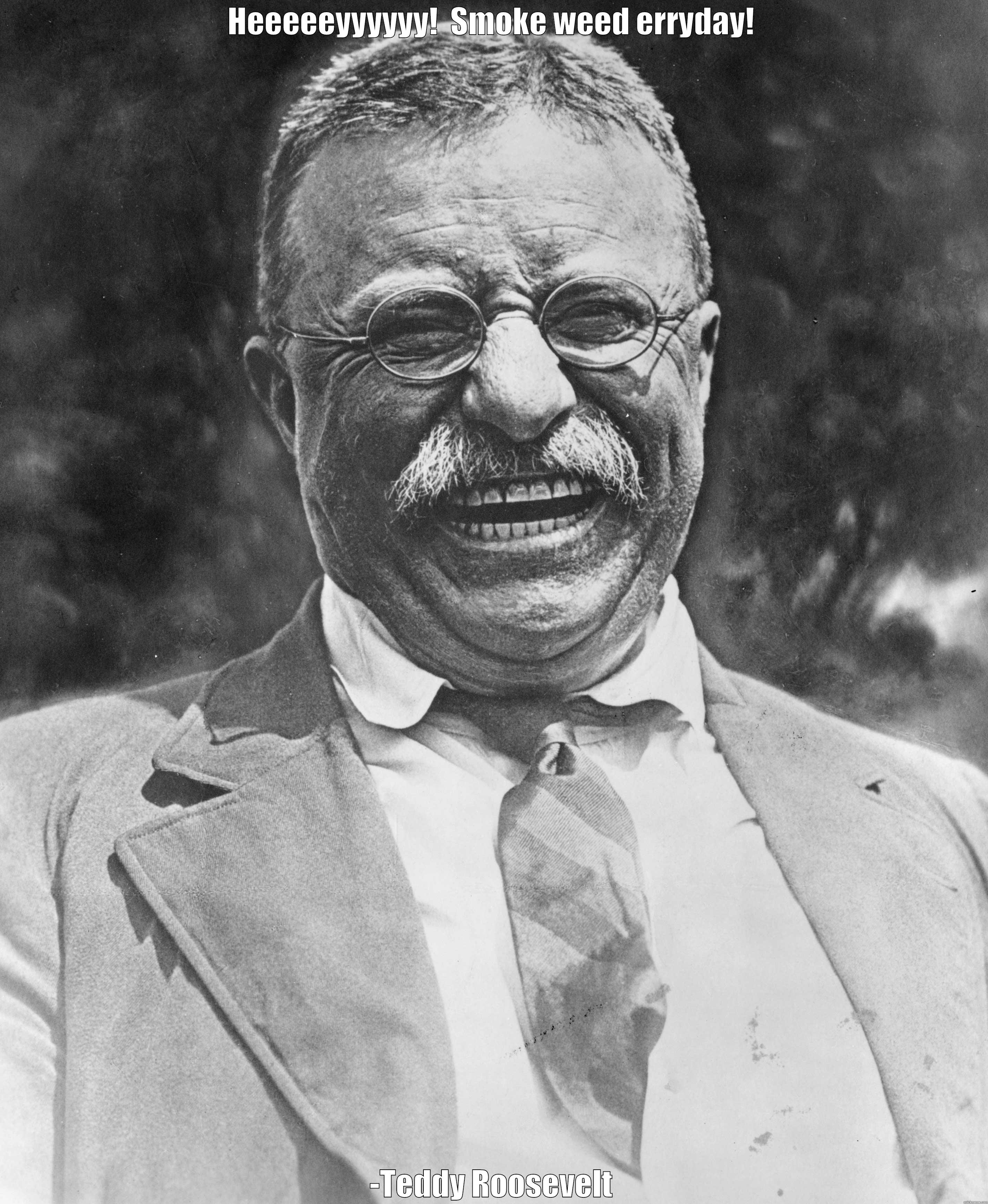 HEEEEEYYYYYY!  SMOKE WEED ERRYDAY! -TEDDY ROOSEVELT Misc