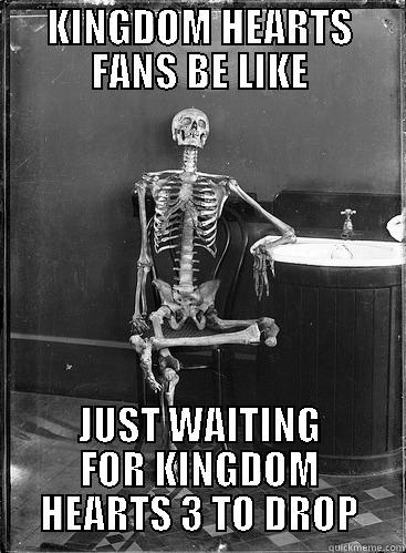 KINGDOM HEARTS FANS BE LIKE JUST WAITING FOR KINGDOM HEARTS 3 TO DROP Misc