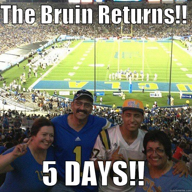 luna returns!! - THE BRUIN RETURNS!!  5 DAYS!! Misc