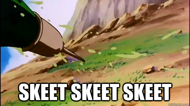  Skeet skeet skeet  Dragon Ball Meme - Skeet skeet skeet