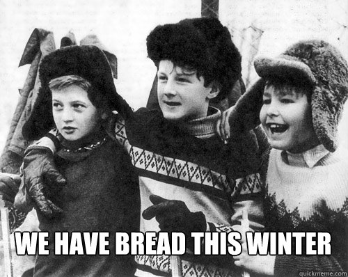 WE HAVE BREAD THIS WINTER - WE HAVE BREAD THIS WINTER  Soviet Success Child