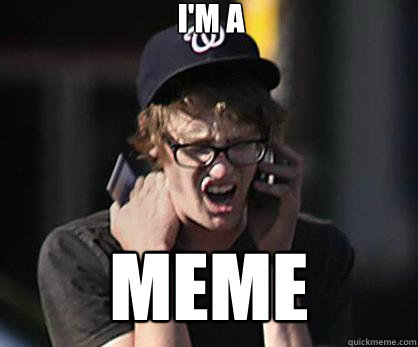 i'm a  meme  Sad Hipster