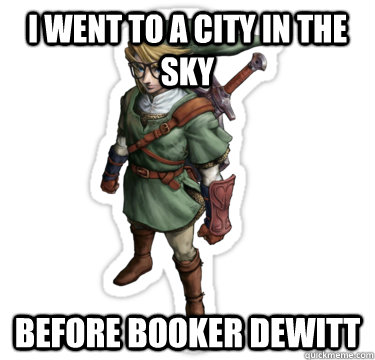 I went to a city in the sky before booker dewitt - I went to a city in the sky before booker dewitt  Misc