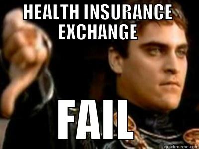 HEALTH INSURANCE EXCHANGE FAIL Downvoting Roman