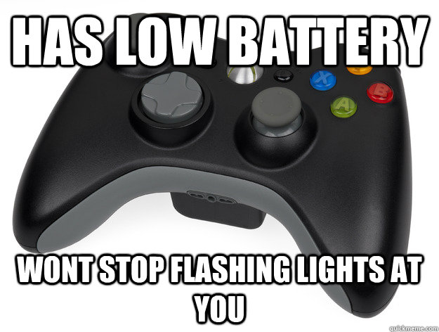 HAS LOW BATTERY WONT STOP FLASHING LIGHTS AT YOU - HAS LOW BATTERY WONT STOP FLASHING LIGHTS AT YOU  Misc