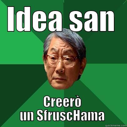 IDEA SAN CREERÒ UN SFRUSCHAMA High Expectations Asian Father