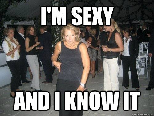 I'M SEXY AND I KNOW IT - I'M SEXY AND I KNOW IT  Drunk Katie Couric