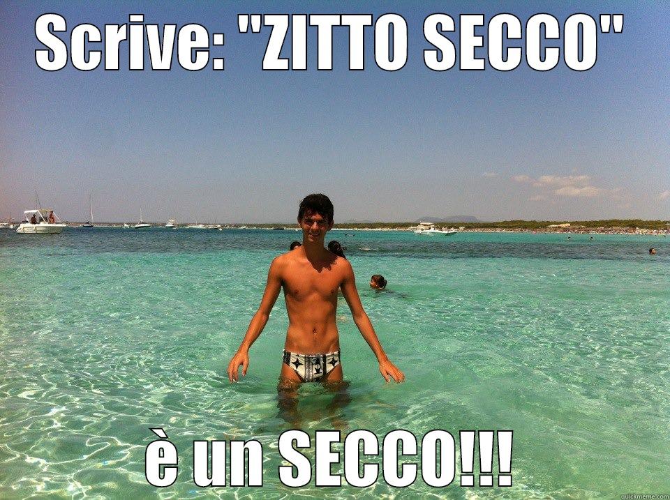 Secco guys - SCRIVE: 