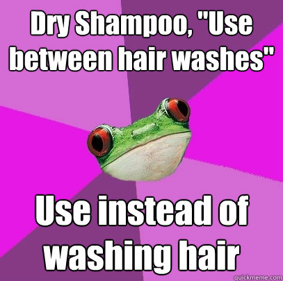 Dry Shampoo, 