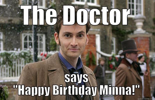 THE DOCTOR SAYS 