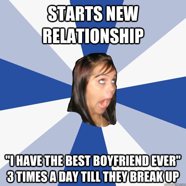 starts new relationship  